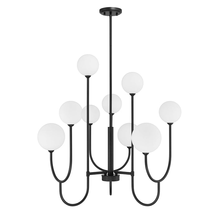 Savoy House - 1-5980-9-89 - Nine Light Chandelier - Chester - Matte Black