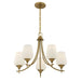 Savoy House - 1-6032-5-322 - Five Light Chandelier - Octave - Warm Brass