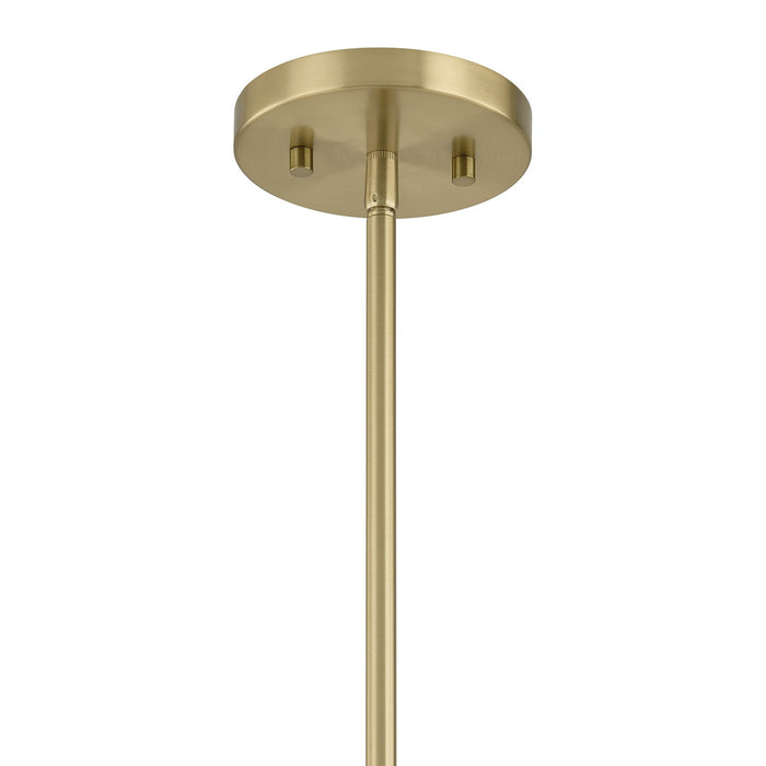 Savoy House - 1-6084-6-127 - Six Light Chandelier - Rosa - Noble Brass