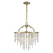 Savoy House - 1-6450-4-127 - Four Light Chandelier - Jeanette - Noble Brass