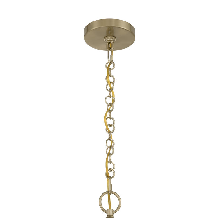 Savoy House - 1-6450-4-127 - Four Light Chandelier - Jeanette - Noble Brass