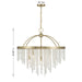 Savoy House - 1-6451-8-127 - Eight Light Chandelier - Jeanette - Noble Brass