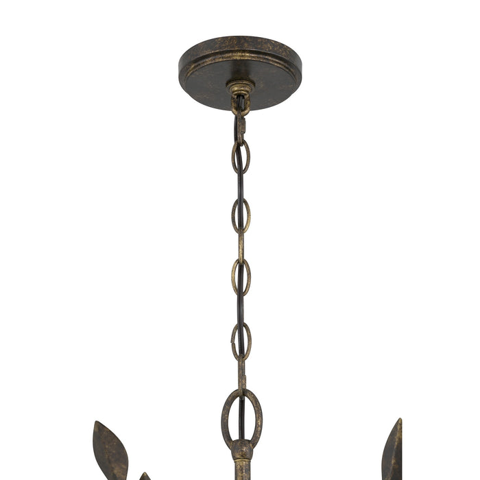 Savoy House - 1-6706-5-334 - Five Light Chandelier - Laska - Enchanted Bronze