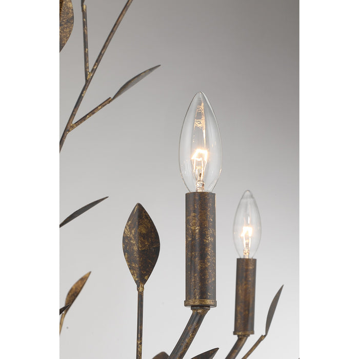Savoy House - 1-6706-5-334 - Five Light Chandelier - Laska - Enchanted Bronze