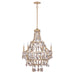 Savoy House - 1-8403-6-342 - Six Light Chandelier - Leanne - Chandon