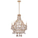 Savoy House - 1-8403-6-342 - Six Light Chandelier - Leanne - Chandon