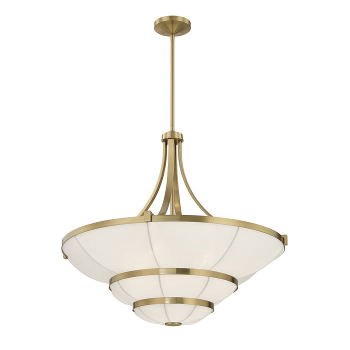 Savoy House - 1-9152-4-322 - Four Light Chandelier - Constantine - Warm Brass