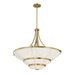 Savoy House - 1-9152-4-322 - Four Light Chandelier - Constantine - Warm Brass