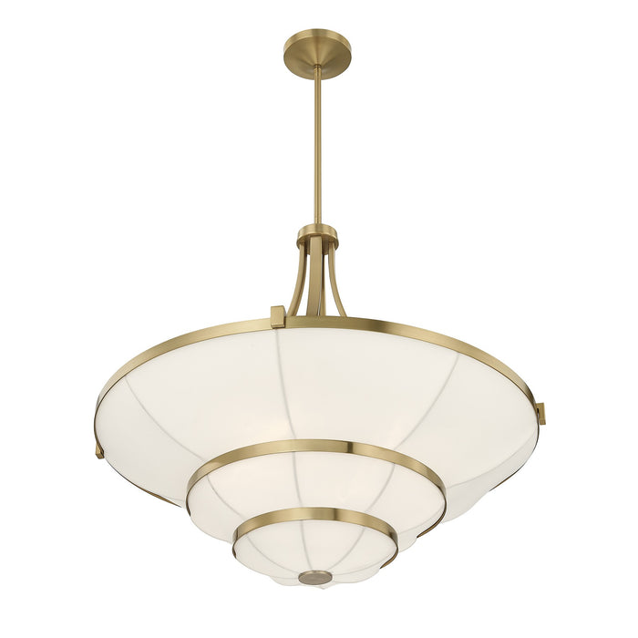 Savoy House - 1-9152-4-322 - Four Light Chandelier - Constantine - Warm Brass