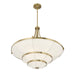 Savoy House - 1-9152-4-322 - Four Light Chandelier - Constantine - Warm Brass