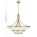 Savoy House - 1-9152-4-322 - Four Light Chandelier - Constantine - Warm Brass