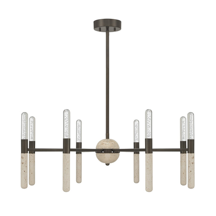 Savoy House - 1-9716-8-15 - LED Chandelier - Linden - Mediterranean Bronze