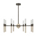 Savoy House - 1-9716-8-15 - LED Chandelier - Linden - Mediterranean Bronze