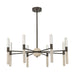Savoy House - 1-9716-8-15 - LED Chandelier - Linden - Mediterranean Bronze
