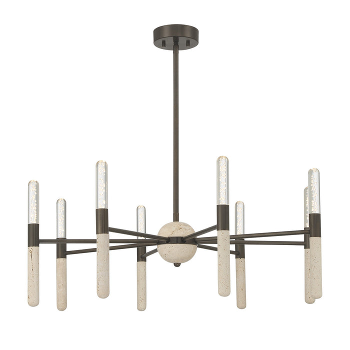 Savoy House - 1-9716-8-15 - LED Chandelier - Linden - Mediterranean Bronze