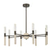 Savoy House - 1-9716-8-15 - LED Chandelier - Linden - Mediterranean Bronze