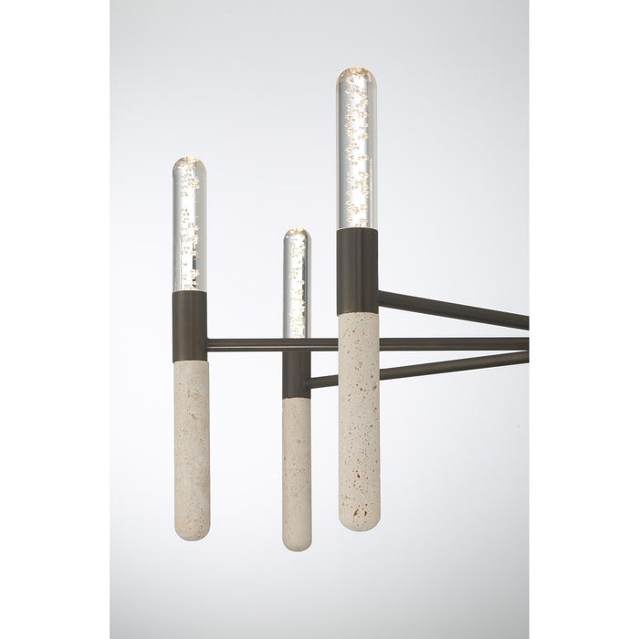 Savoy House - 1-9716-8-15 - LED Chandelier - Linden - Mediterranean Bronze