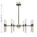 Savoy House - 1-9716-8-15 - LED Chandelier - Linden - Mediterranean Bronze