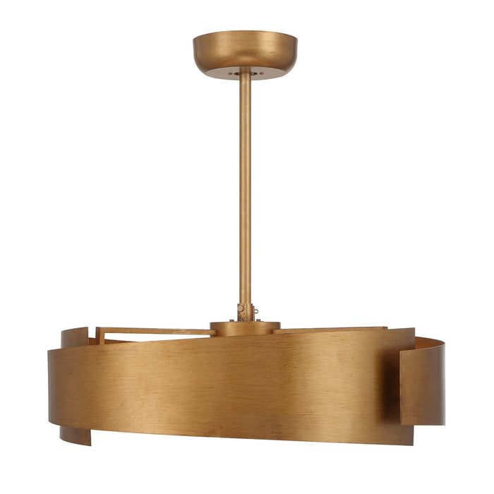 Savoy House - 28-FD-455-54 - LED Fan D'Lier - Amiena - Gold Patina