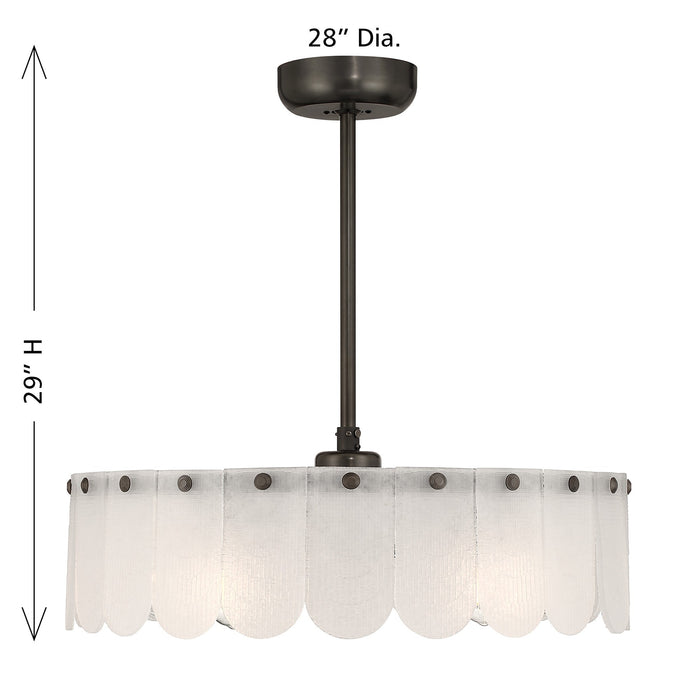 Savoy House - 28-FD-9802-15 - LED Fan D'Lier - Ashton - Mediterranean Bronze