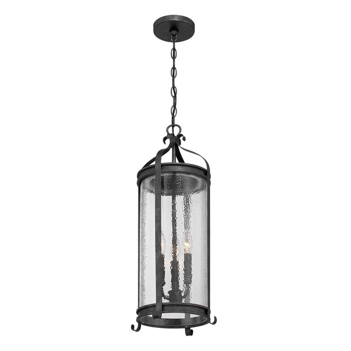 Savoy House - 5-110-337 - Three Light Outdoor Hanging Lantern - Preston - Iron Oxide
