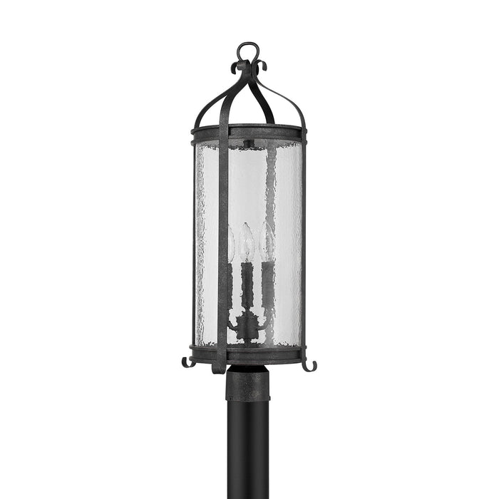Savoy House - 5-115-337 - Three Light Outdoor Post Lantern - Preston - Iron Oxide