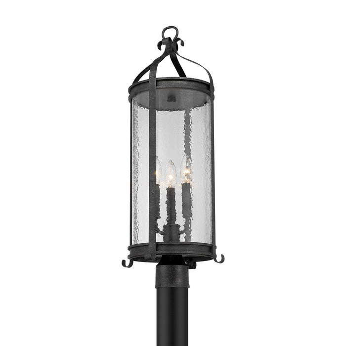 Savoy House - 5-115-337 - Three Light Outdoor Post Lantern - Preston - Iron Oxide