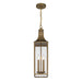 Savoy House - 5-220-273 - Two Light Outdoor Hanging Lantern - Lancaster - Atlas Bronze