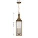 Savoy House - 5-220-273 - Two Light Outdoor Hanging Lantern - Lancaster - Atlas Bronze