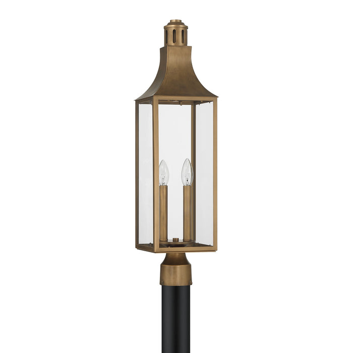 Savoy House - 5-225-273 - Two Light Outdoor Post Lantern - Lancaster - Atlas Bronze