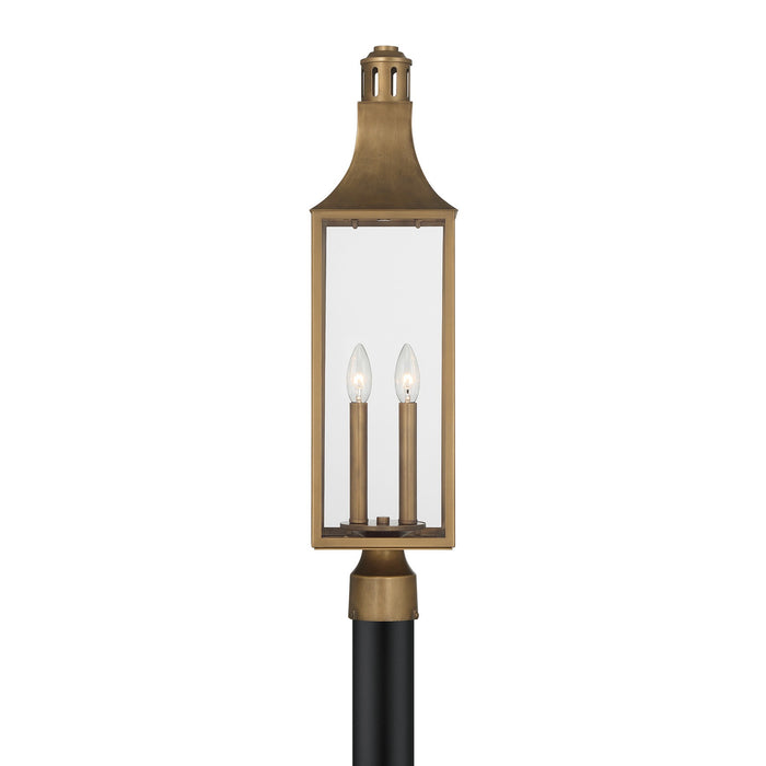 Savoy House - 5-225-273 - Two Light Outdoor Post Lantern - Lancaster - Atlas Bronze