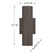 Savoy House - 5-CYL-2-5CCT-BZ - LED Outdoor Wall Lantern - Kelley - Bronze