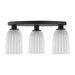 Savoy House - 6-1247-3-89 - Three Light Flush Mount - Baldwin - Matte Black