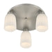 Savoy House - 6-1247-3-SN - Three Light Flush Mount - Baldwin - Satin Nickel