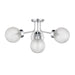 Savoy House - 6-3364-4-11 - Four Light Semi-Flush Mount - Coral - Chrome
