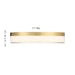 Savoy House - 6-4444-11-BR - LED Flush Mount - Clarion - Brass