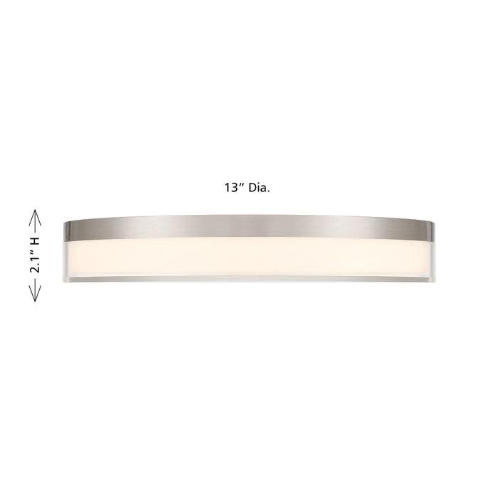 Savoy House - 6-4444-13-SN - LED Flush Mount - Clarion - Satin Nickel