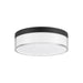 Savoy House - 6-4444-7-BK - LED Flush Mount - Clarion - Black