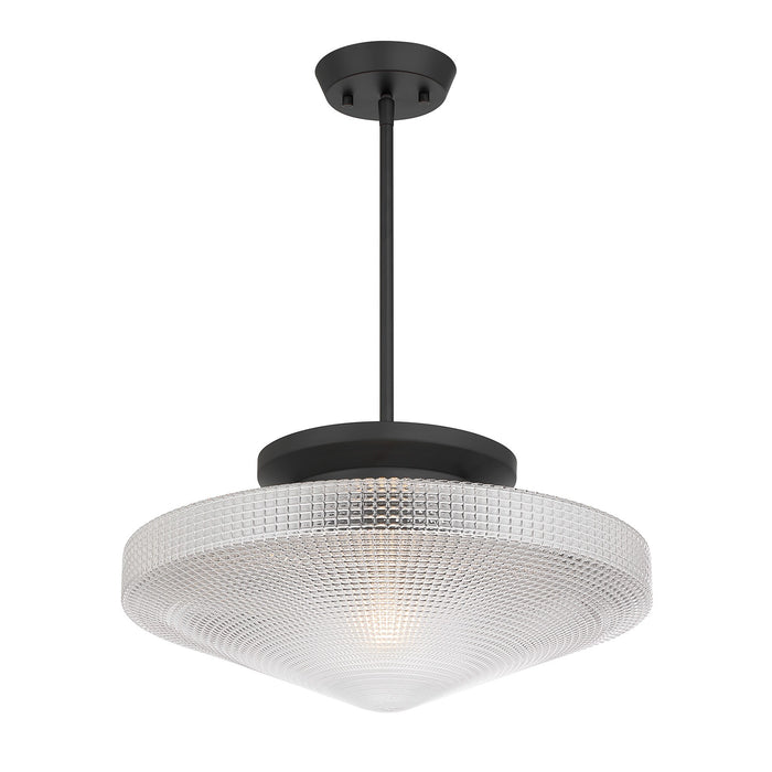 Savoy House - 6-4464-1-89 - One Light Convertible - Norwich - Matte Black