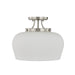 Savoy House - 6-6035-3-SN - Three Light Semi-Flush Mount - Octave - Satin Nickel