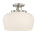 Savoy House - 6-6035-3-SN - Three Light Semi-Flush Mount - Octave - Satin Nickel