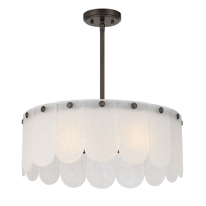 Savoy House - 6-9801-4-15 - Four Light Convertible - Ashton - Mediterranean Bronze