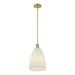 Savoy House - 7-1244-1-127 - One Light Pendant - Baldwin - Noble Brass