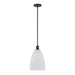 Savoy House - 7-1244-1-89 - One Light Pendant - Baldwin - Matte Black
