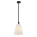 Savoy House - 7-1244-1-89 - One Light Pendant - Baldwin - Matte Black