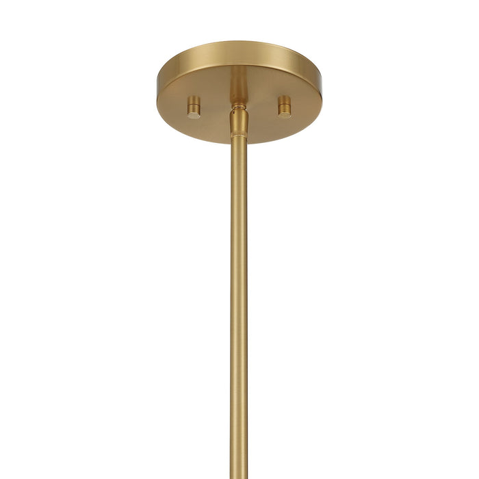 Savoy House - 7-1700-3-322 - Three Light Pendant - Leeds - Warm Brass