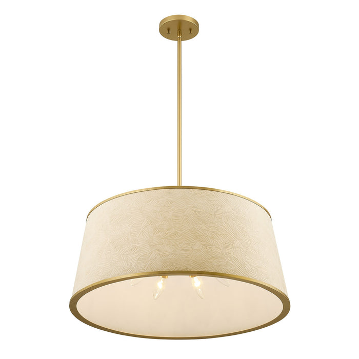 Savoy House - 7-2044-6-328 - Six Light Pendant - Sombra - Spun Gold