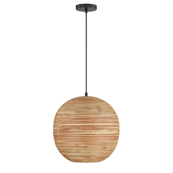 Savoy House - 7-2804-1-89 - One Light Pendant - Pharr - Matte Black