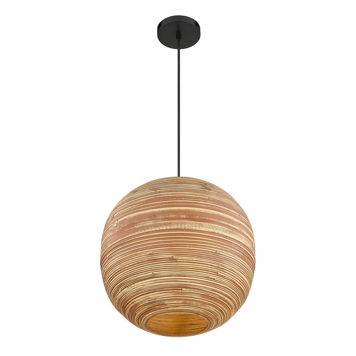 Savoy House - 7-2804-1-89 - One Light Pendant - Pharr - Matte Black