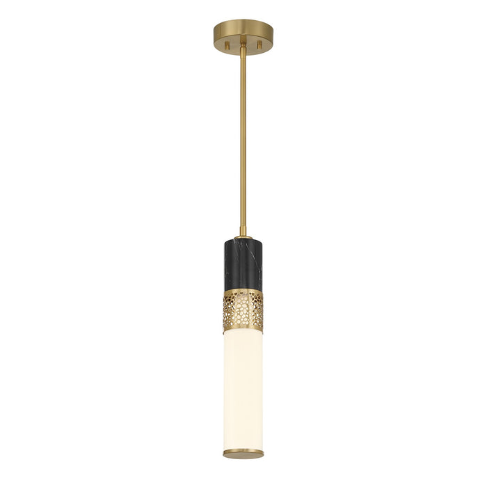 Savoy House - 7-2916-1-322 - LED Pendant - Farrell - Warm Brass